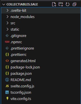 Project Folder Structure